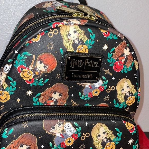 Exclusive Loungefly Harry Potter Glow In The Dark Kawaii Mini Backpack